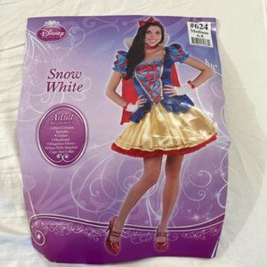 Snow White Costume- Disney Princess Cosplay- Adult Womens Size Medium- 4 pc. set